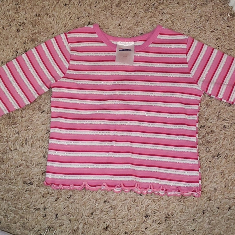 Pink stripped shirt